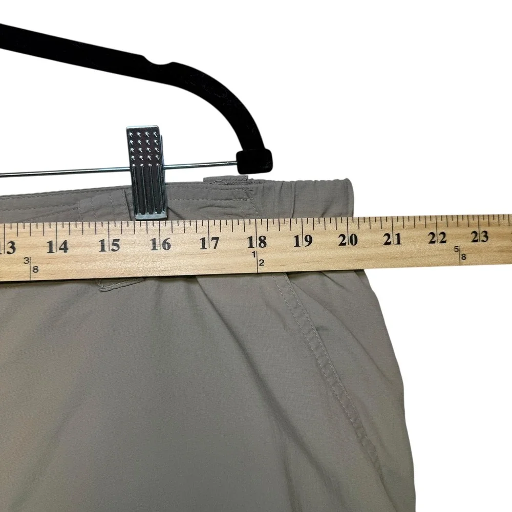 Columbia Men's Convertible Hiking Pants Zip Off‎ Khaki Size 40W 30L
